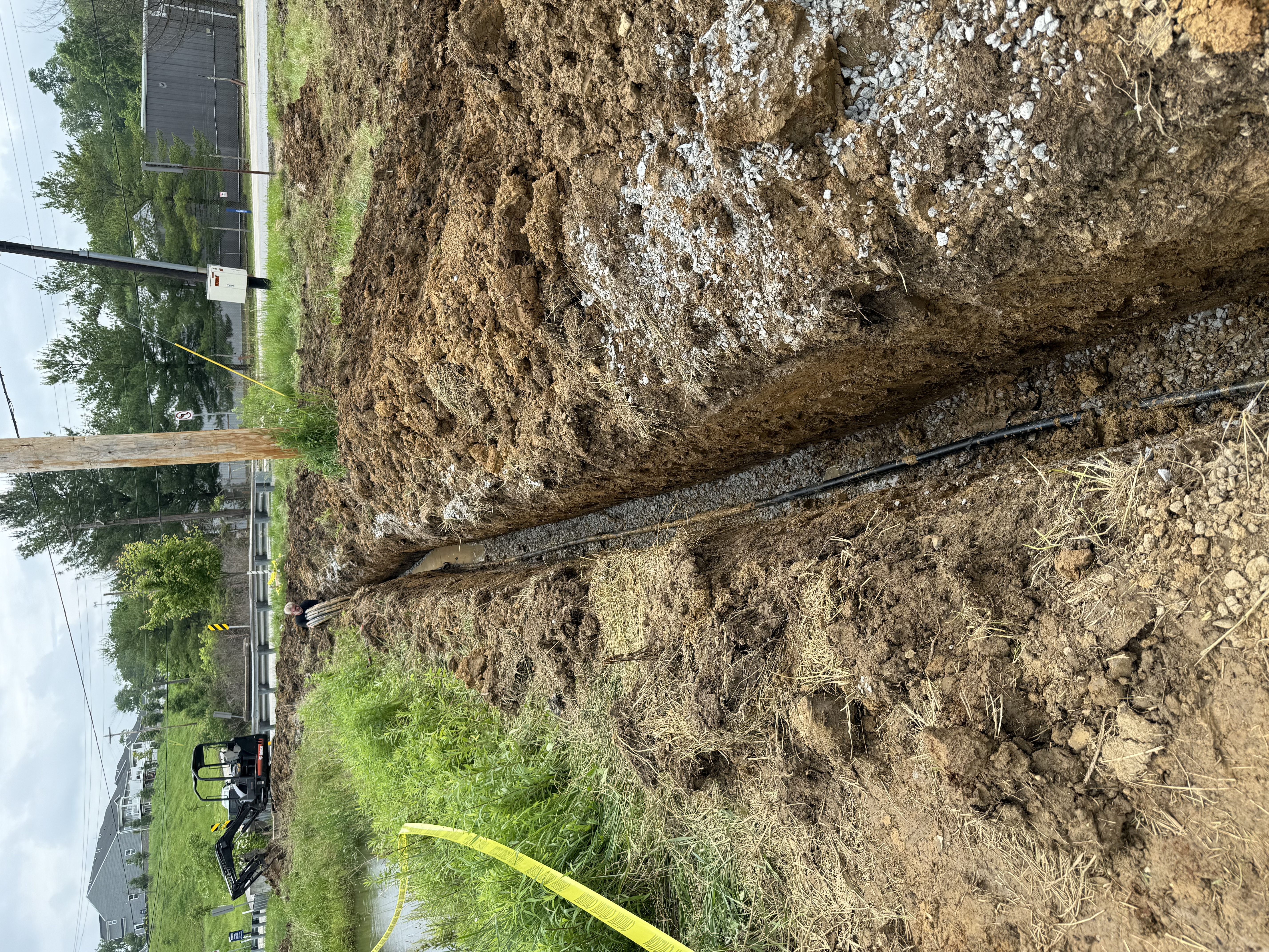 Emergency utility line work Pittsburgh Western PA